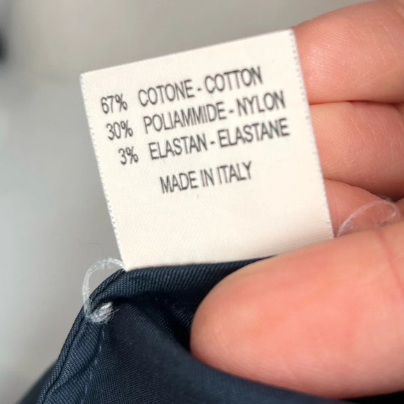 Sara Roka Navy Shirt Dress, size 2/4 - Picture 8 of 9